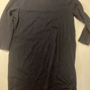 Navy GAP dress with lace inset medium